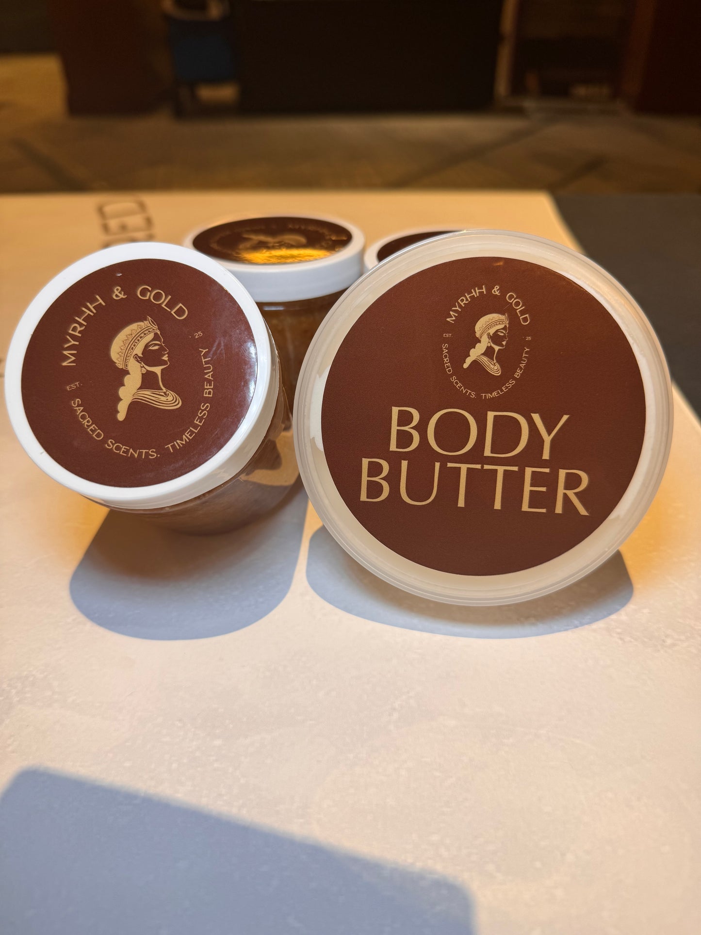 Queen Esther Body Butter & Body Scrub